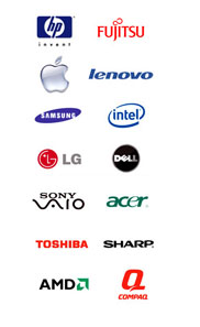 Acer Repair | Asus Repair | Apple Repair | Compaq Repair | Dell Repair | Fujitsu Repair | Gateway Repair | Hitachi Repair | HP Repair | IBM Lenovo Repair | NEC Repair | Sharp Repair | Sony Repair | Toshiba Repair | Alienware Laptop Repair